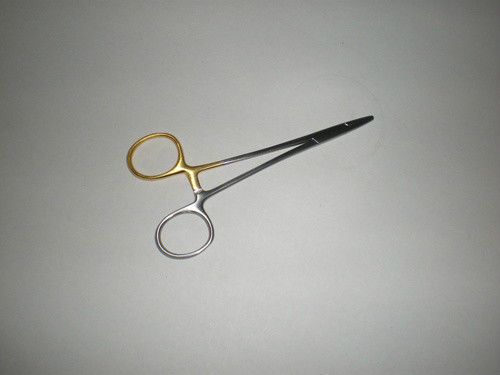 LEFT Handed Olsen Hegar Needle Holder / Scissor 5.5&#034;
