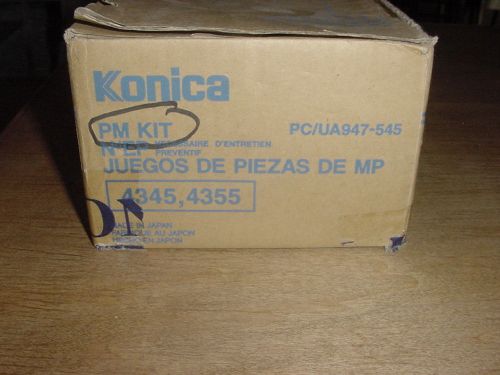 Genuine Original Konica 4345 4355 PM Kit PC/UA947-545 947-545 NIB