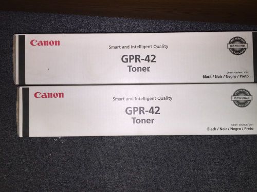 Canon GPR42 Toner  OEM new 2 black toners