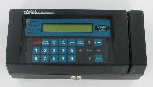 Control Module Time Punch Clock 2000 series 2106 t0127 Rev H