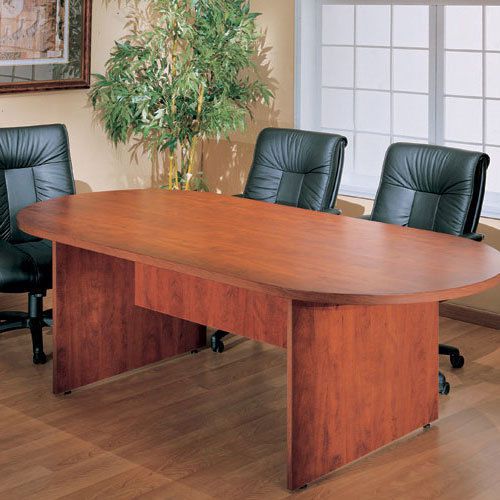 6&#039; - 12&#039; conference room table 6&#039; boardroom meeting racetrack mahogany or cherry for sale