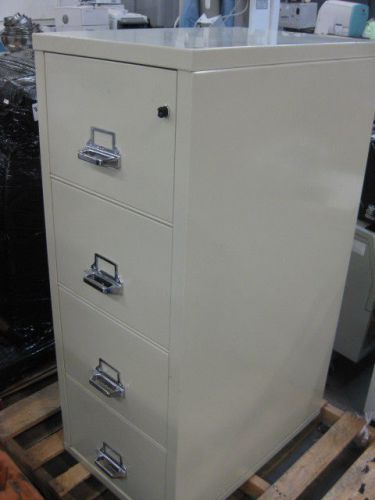 TAB Class 350 Fireproof Legal File Filing Cabinet, 4 Drawer-MINT