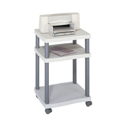 Desk Side Printer Stand Organizer On Wheels Home Dorm Office NEW