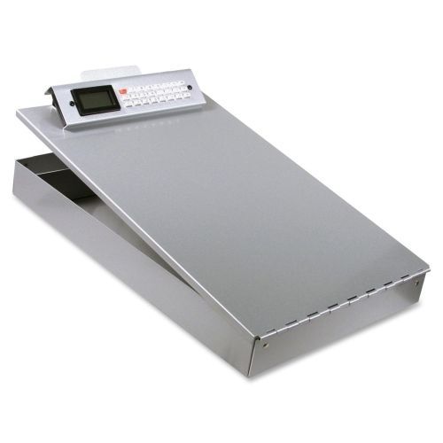 Saunders Redi-Rite Storage Clipboard with Calculator - 1&#034; Capacity- 8.50&#034;x12&#034;