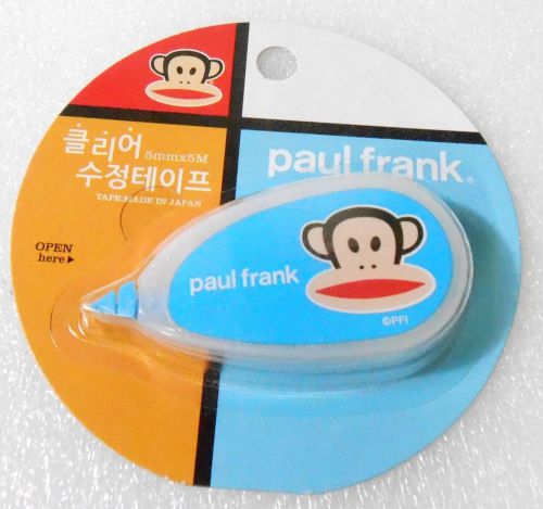 Brand New Paul Frank White Wite Out Correction Liquid Paper Tape Blue Classic