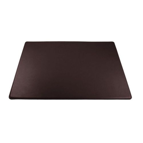 LUCRIN - Desk Blotter 25.3 x 17.5 inches - Smooth Cow Leather - Burgundy