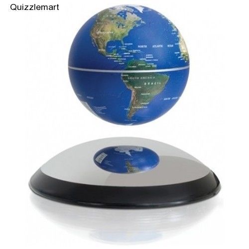 Electromagnetic Floating Globe Home Office Desk Science Geography Educational