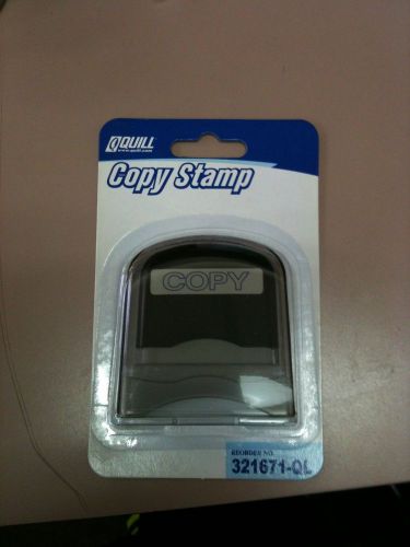 Quill Brand - Pre-inked Message stamp; &#034; COPY &#034;
