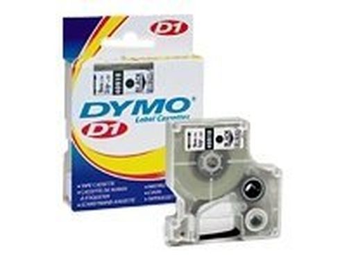 Dymo d1 - self-adhesive label tape - black on clear - roll (0.375 in x 23  40910 for sale