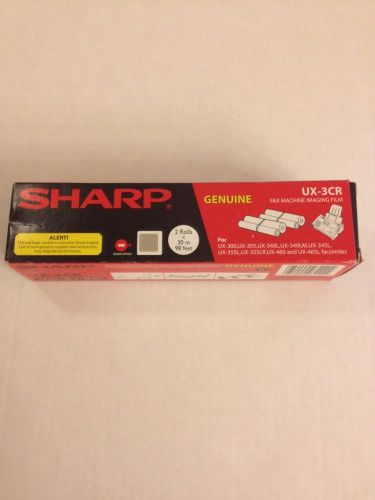 Genuine Sharp UX-3CR Imaging Film - 1 Two Roll Box / NEW