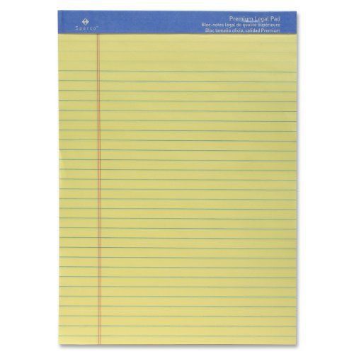 Sparco premium grade perforated legal ruled pad - 50 sheet - 16 lb - (spr1011) for sale