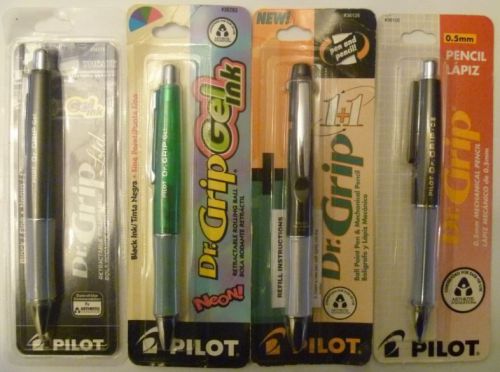 Dr. Grip Ball Point Pens &amp; Mechanical Pencils