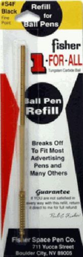 Fisher Non-Pressurized One-for-All Refill Black Fine Point