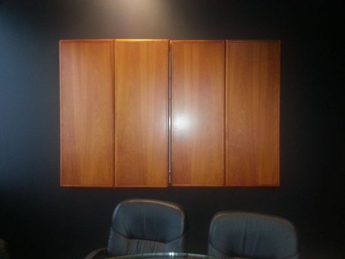 Whiteboard Wooden Cabinet, Push-Pin Material Board