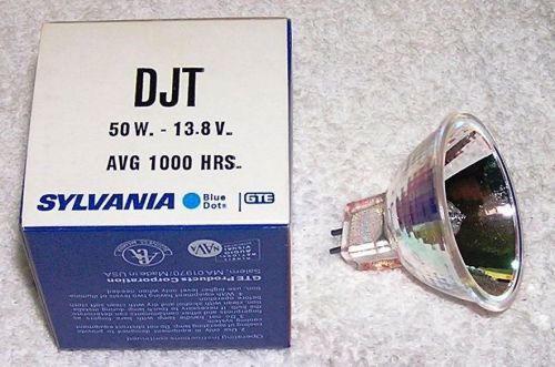 Sylvania DJT 50 Watt 13.8 Volt Projector Projection Lamp Bulb