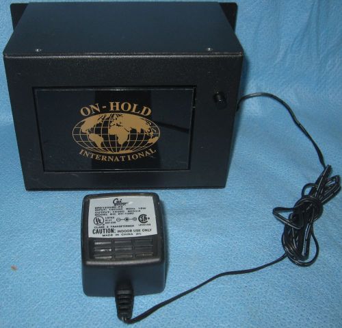 Premier Technologies Model 3104 On Hold International Telephone Cassette Player