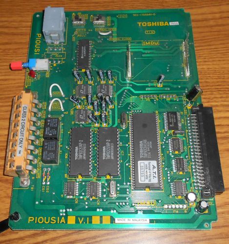 Toshiba PIOUSIA V.1 Circuit Card