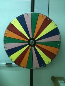 36&#034; Customer 6 color wheel (6 colors 4 times)