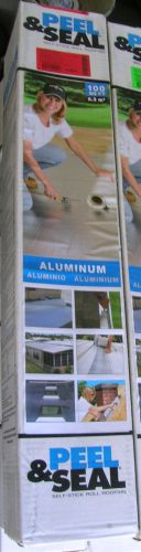 3 rolls - mfm building - peel &amp; seal - 50012 - 12&#034; x 33.5&#039; aluminum roofing for sale