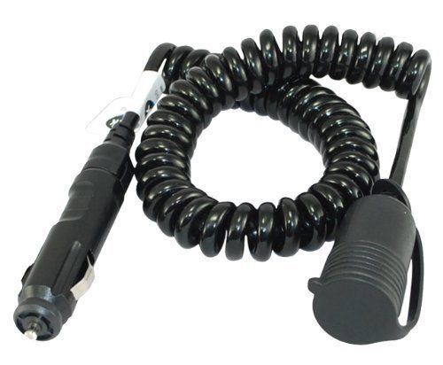 Conntek RL-13210-CC DC 12-volt  8-Feet Coiled Extension Cord with 10-Amp Fused C