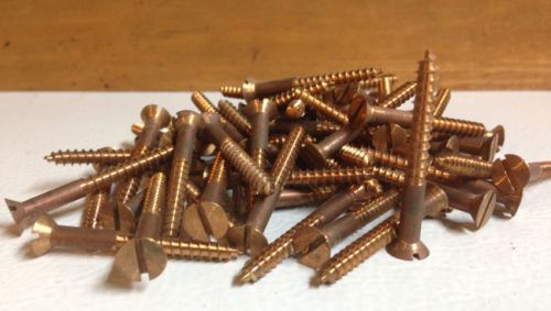 Silicon Bronze Wood Screws Slot Flat 12 x 1 3/4 (108 count)