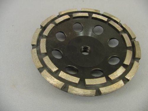 6” double row diamond segmented grinding wheel – coarse (#221) for sale
