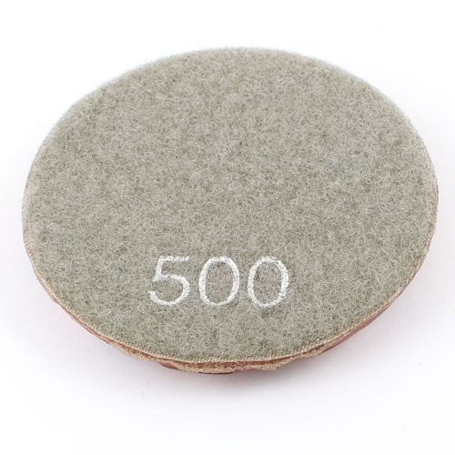 Concrete granite tiles marbles diamond polishing pads grit 500# 3 inch diameter for sale