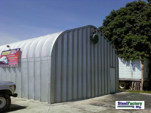 Steel p20x40x16 metal camper rv storage building garage for sale