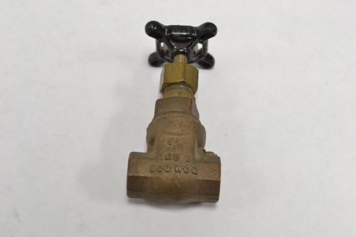 Lunkenheimer 2129s 200wog 125 bronze threaded 3/8 in npt globe valve b270474 for sale