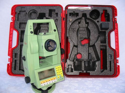 Leica tcr1103 3&#034; reflectorless total station for surveying 1 month free warranty for sale
