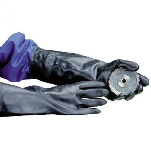 1 Pair Neoprene Gloves, 15&#034;, Sz XL Black 30Mil Impact Products Gloves 8333XL