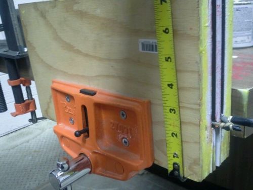 Book vise under table mount book clamp
