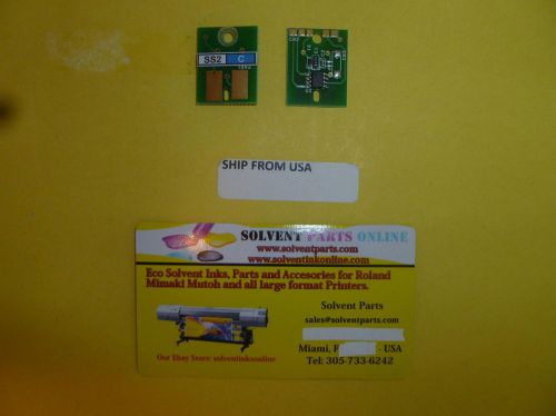 Chip permanent for Mimaki JV3 SS2 auto reset color Cyan