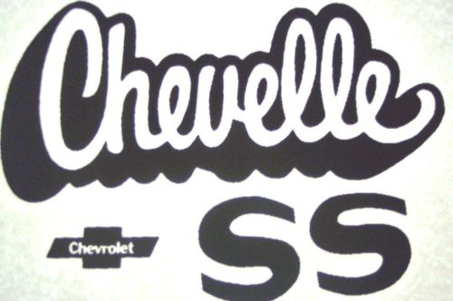 Chevelle SS    Vintage 70&#039;s T-Shirt transfer  NOS