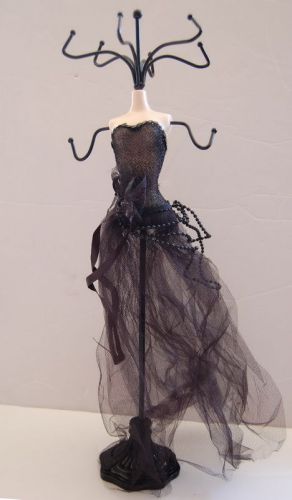 Jewelry Rack Black 32cm Wedding Dress Earring Display