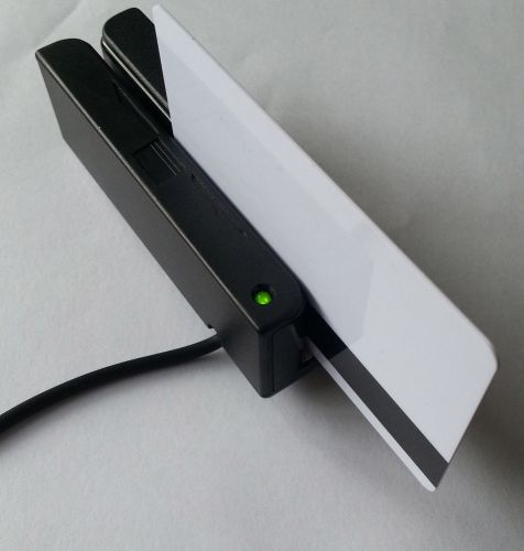 New Usb Mini Mag ID Magnetic Card Reader Scanner Dual-direction swiper 3 Tracks