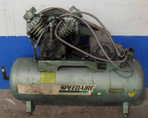 Speedaire Air Compressor  3Z496  2-Stage  CCW Rotation  10-HP  208-230/460V