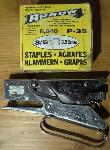 Arrow P35 Stapler Pliers and Staples