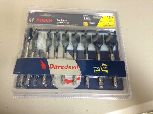 Bosch DSB5010 10-Piece Daredevil Spade Bit Set With Extension