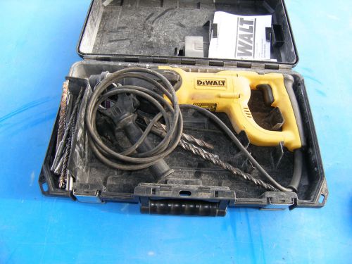 Used Dewalt D25203 Hammer Drill With Case and Bits