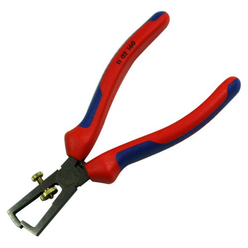 Knipex 1102160 end-type 0 6-1/4&#034; insulation wire stripper tool w/ component grip for sale