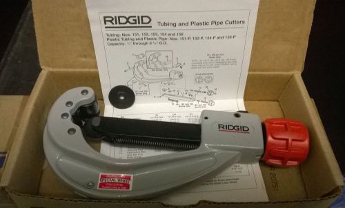 Ridgid 152-P  Tubing Cutter Made in USA With Extra Cutting Wheel