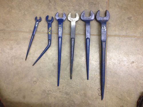 Wright Klein Armstrong Spud Wrenches Offset 3/4 15/16 1.25 1-7/16 1.5 &amp; 1-5/8&#034;