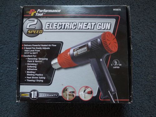 Electric heat gun performance tool nice with great extras for sale