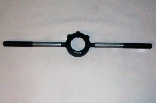 2&#034; id die holder for 2&#034; round adjustable dies 15 3/8&#034; oal - groz 09114 ds/0-2 for sale
