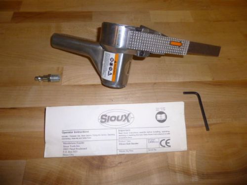 New SIOUX Pneumatic Tool 3/4&#034; X 20-1/2&#034; Air Belt Sander W/ Adjustable Head 5562