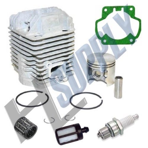 Cylinder and piston kit fits stihl ts460 gasket pin bearing filter spark plug for sale