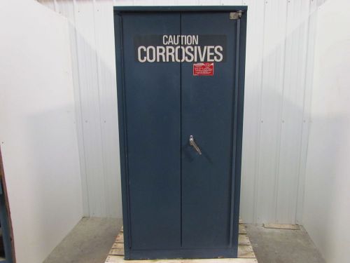 Eagle CRA-60 Gallon Corrosive Safety Acid Storage Cabinet 2 Shelf 65x31x30