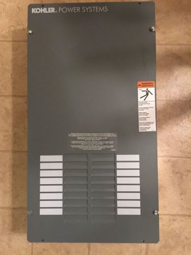 Kohler RXT-JFNA-0100B 100 Amp Indoor Transfer Switch with 16 Space Load Center