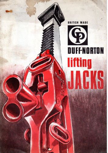 Vintage pulley block services lifting jacks lifting tackle 5 x leaflets  6663e for sale